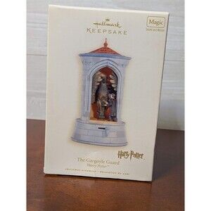 NEW NIB Hallmark Keepsake Sound & Motion Harry Potter Ornament  Gargoyle Guard